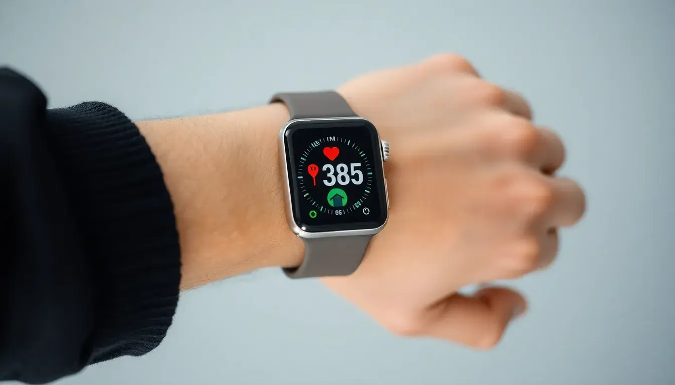 Apple Watch mit Blutzucker-Messfunktion - Illustration
