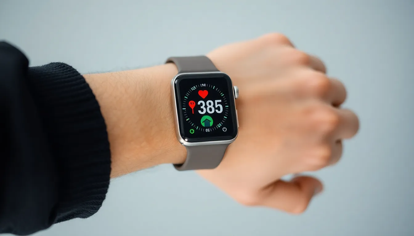 Apple Watch mit Blutzucker-Messfunktion - Illustration