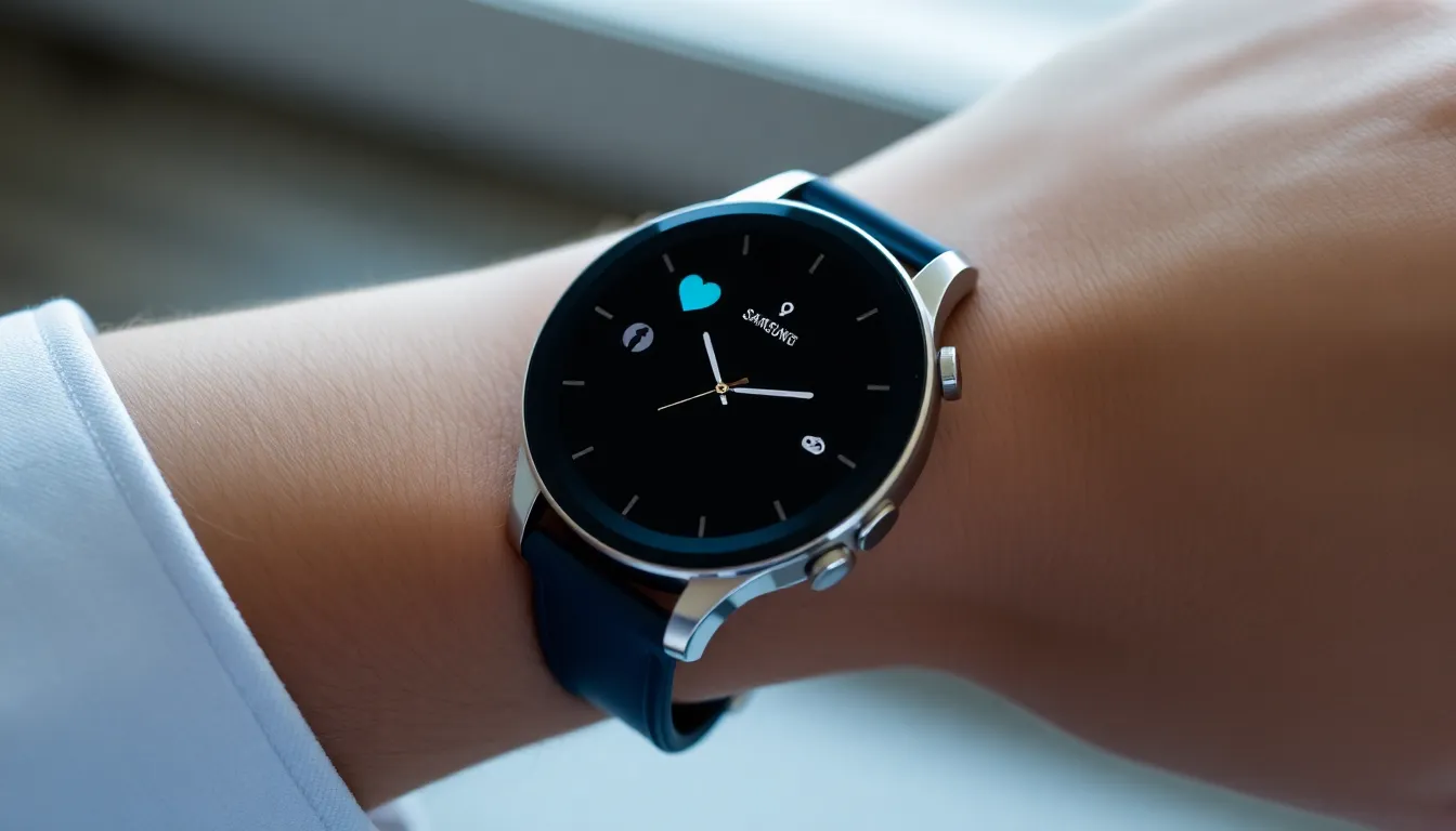 Samsung Galaxy Watch mit Blutdruckfunktion
